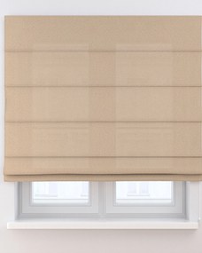 Roleta rzymska Capri kolor beżowy tkanina strukturalna