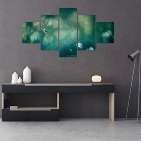 Obraz - Szczegół trawy (125x70 cm)