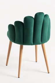 Zestaw 4 Krzese Hand Aksamitne