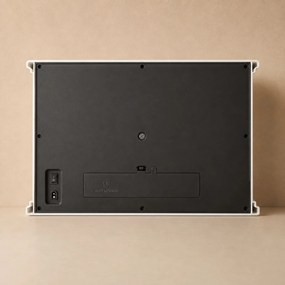 Kominek dekoracyjny LED w stylu klasycznym, 10 x 33 x 21 cm