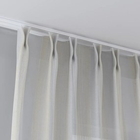 Zasłona na haczykach flex podwójnych