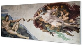 Obraz akrylowy Stworzenie Adama - Michał Anioł