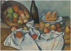 Obraz - Paul Cezanne, The Basket of Apples, reprodukcje (70x50 cm)