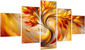 Obraz - Jesienne drzewo (125x70 cm)