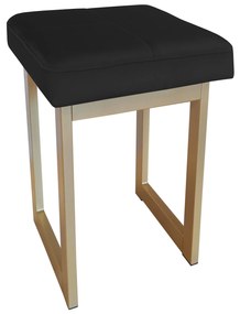 TABORET SOLID 60cm STOŁEK LOFT podstawa złota MG19