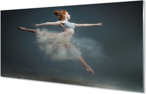 Panel szklany do Kuchni Ekspresja Tańca w Dymie