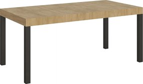 Stół rozkładany 180/284x90 cm Everyday dąb naturalny nogi antracytowe