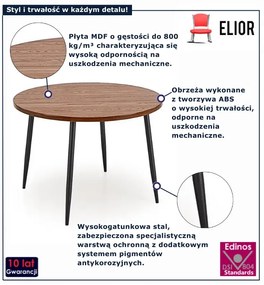 Okrągły nowoczesny stół S1-H44
