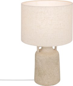 Lampa stołowa z kamionkową podstawą GIBUS, Ø 28 x 45,5 cm