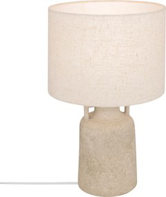 Lampa stołowa z kamionkową podstawą GIBUS, Ø 28 x 45,5 cm