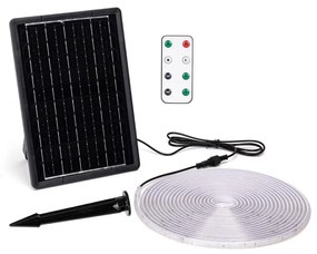 Aigostar - LED Ściemnialna taśma solarna LED/10W/3,2V 10 m 2700K IP65 + pilot