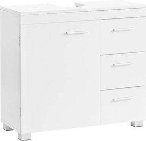 Szafka pod umywalkę IVY, 30x70x64 cm, biała Vasagle