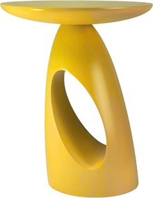 Stolik drewniany różne kolory Kayani Island, żółty