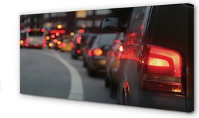 Obraz na płótnie Światła Nocnej Metropolii