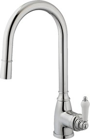 Ascott Bateria zlewozmywakowa z wyciąganą wylewką, chromowana - Essebagno