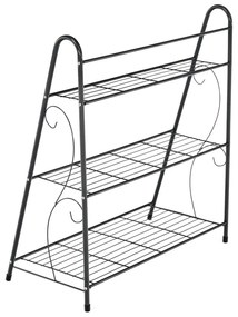 Regał metalowy Veruma, ciemnoszary