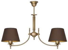 Mosiężna lampa 2-punktowa L-S2NAm
