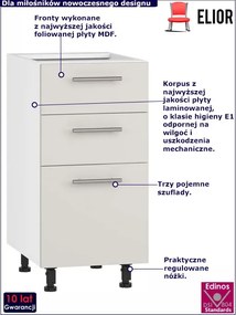 Dolny słupek kuchenny w kolorze kaszmir L3-C10