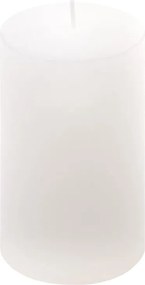 Zestaw świec rustykalnych, 11,5 cm, Ø 6,8 cm, biały, 6 szt.