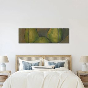 Obraz - Paul Cézanne, Three Pears, reprodukcje (170x50 cm)