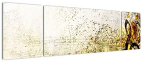 Obraz - Potęga muzyki (170x50 cm)