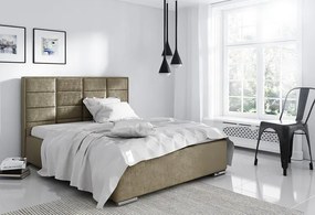 Łóżko tapicerowane Nelsi 200x200 - 44 kolory