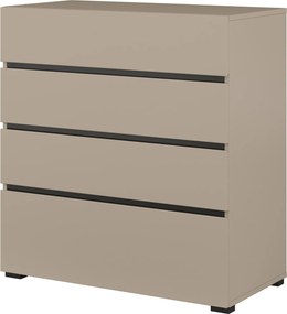 Komoda SICIO 80 cm do Salonu Sypialni Congo-czarny onyks