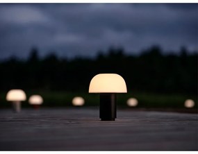 Czarna aluminiowa lampa stołowa LED ze ściemniaczem (wysokość 22 cm) Harvest – Zone