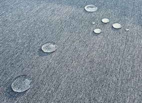 Narożnik ogrodowy Bellagio NM2006-BR z fotelami i stołem, szary, poduszki beżowe