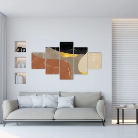 Obraz - Abstrakcja (125x70 cm)