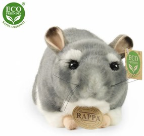 Rappa Pluszowa szynszyla, 21 cm ECO-FRIENDLY