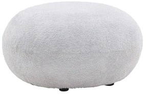 Stołek BOLOGNA średnica 74 cm, jasnoszary