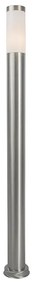 Zewnetrzna Nowoczesna lampa ogrodowa słupek stal 110 cm IP44 - Rox Nowoczesny Oswietlenie zewnetrzne