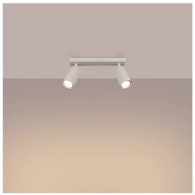 Kremowa lampa sufitowa 6x30 cm Etna – Nice Lamps