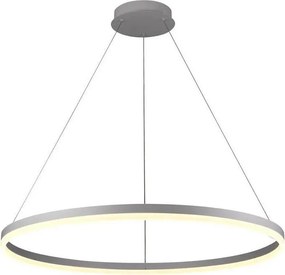 Brilagi - ściemnialna lampa wisząca na linkach CIRCLE LED/55W/230V 3000-6500K srebrna + pilot