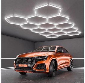 Oprawa sufitowa LED/456W/85-265V 6500K 522x298 cm CRI 90 IP54 biała