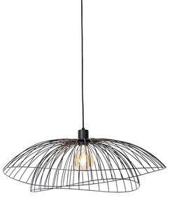 Inteligentna lampa wisząca czarna 66 cm z WiFi G95 - Pua