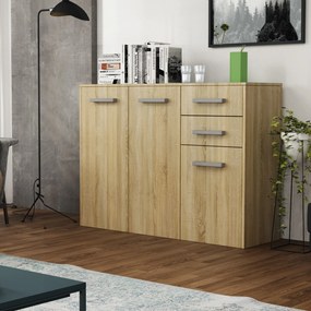 Komoda SCALINI 113 cm do Salonu Sypialni Dąb sonoma