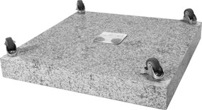 Doppler Mobilny stojak na parasol 140 kg - granitowy z kółkami