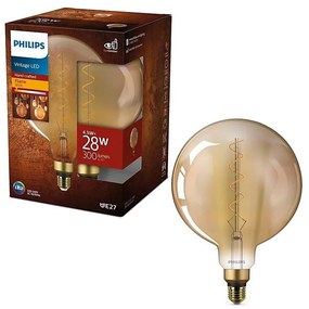 LED Żarówka VINTAGE Philips E27/4,5W/230V 1800K