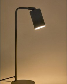 Czarna metalowa lampa stołowa (wysokość 49 cm) Manie – Kave Home