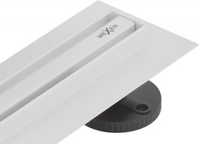 Mexen Flat 360° Slim odpływ liniowy obrotowy 100 cm, biały - 1241100