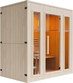 Sauna fińska z piecem - 4/5 osobowa - S180 x G120 x W190 - ULVILA