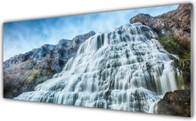 Szkło Ozdobne do Kuchni Kaskada Górskiego Potoku