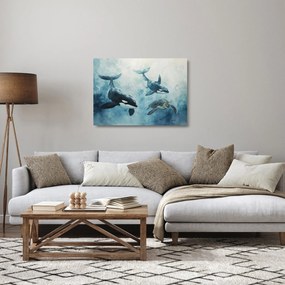 Obraz na szkle - Malowidło podwodne (70x50 cm)