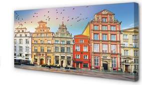 Fotoobraz na płótnie Kamienice Gdańskiego Starego Miasta