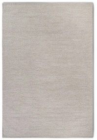 Beżowy dywan z mieszanki wełny tkany ręcznie 160x230 cm Pradesh Linen White – Elle Decoration