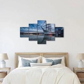 Obraz żaglówki (125x70 cm)