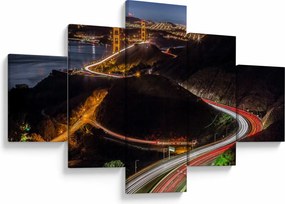 Obraz - Golden Gate Bridge (125x70 cm)
