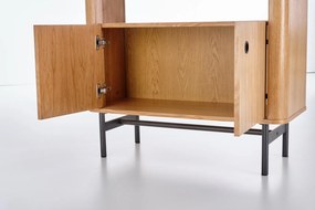Regał z szafką w stylu retro Smart REG-1